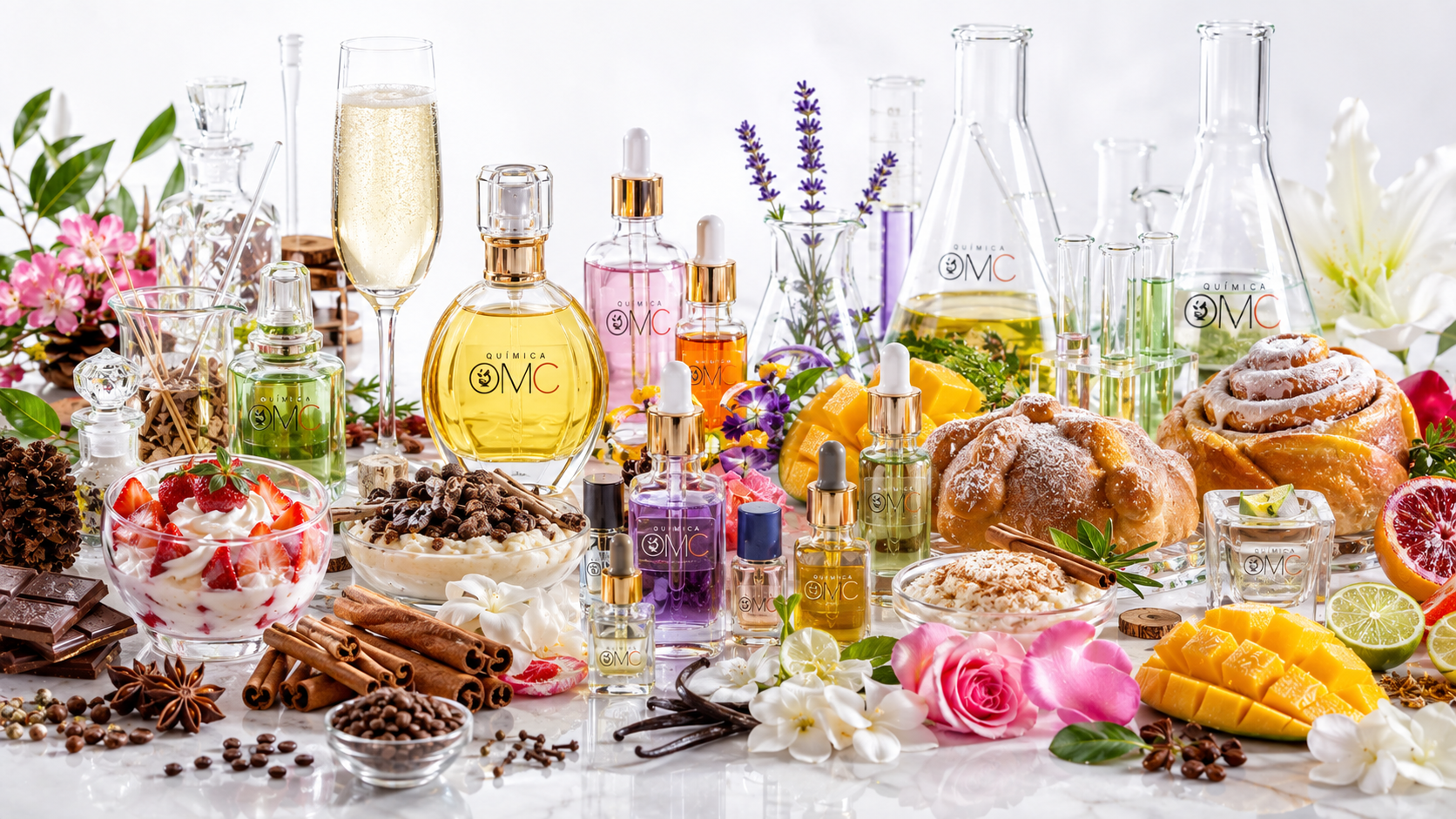 Diversidad de aromas, notas gourmand, florales, cítricas y amaderadas