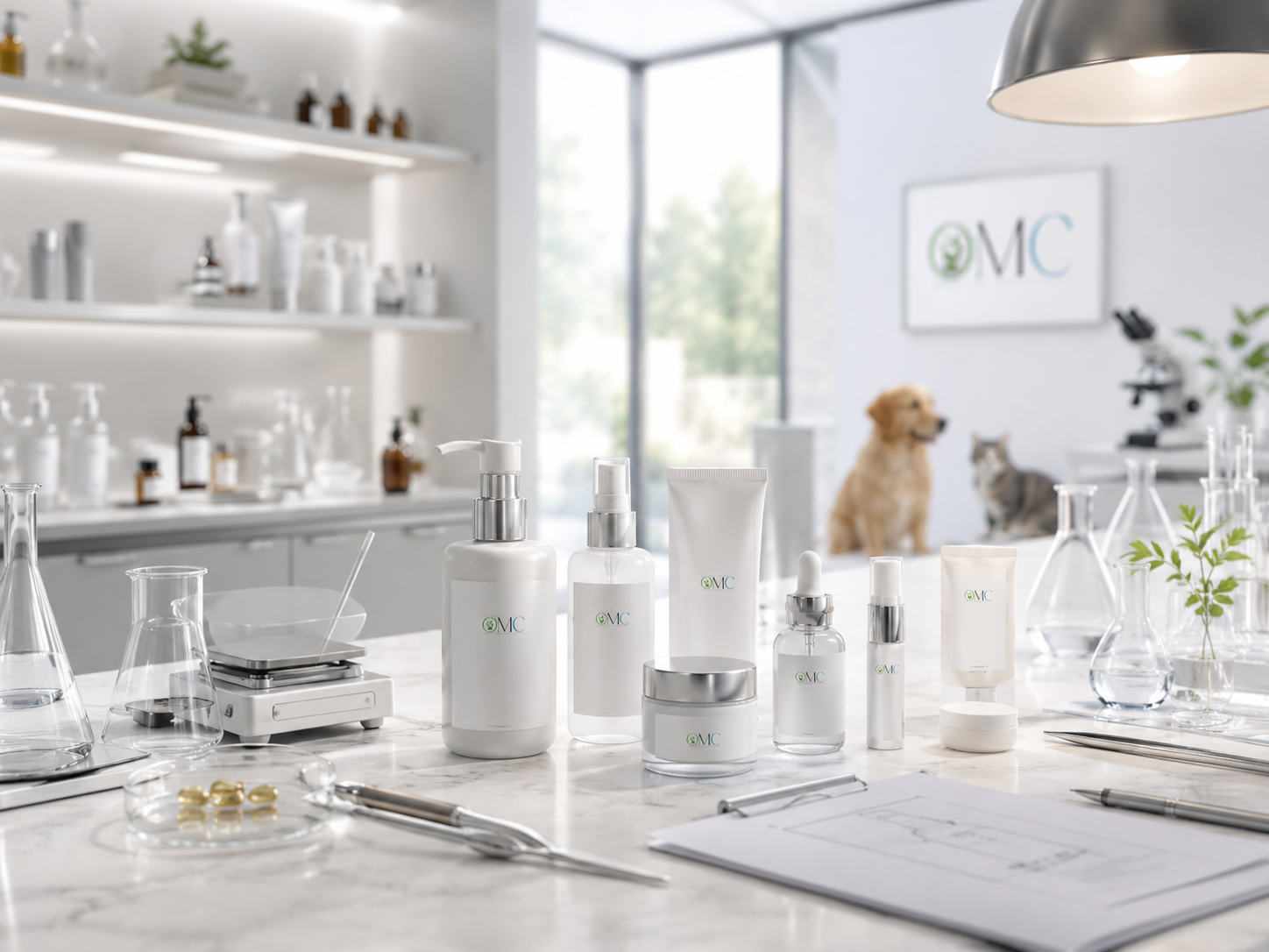 Laboratorio OMC de desarrollo y formulación de productos veterinarios
