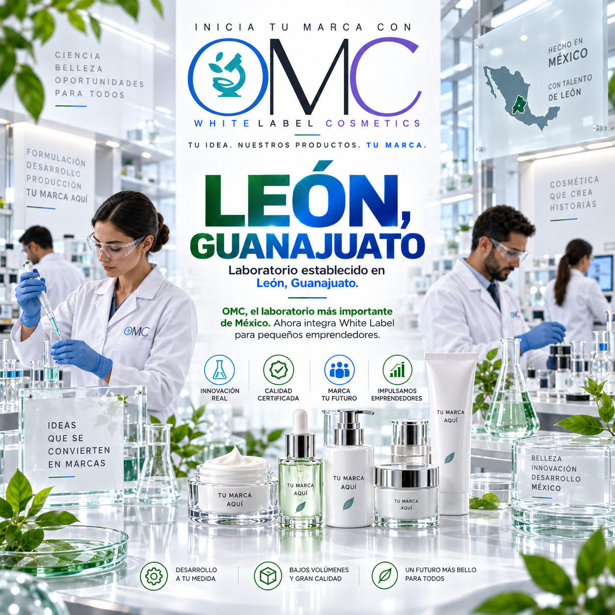 Laboratorio OMC establecido en León Guanajuato